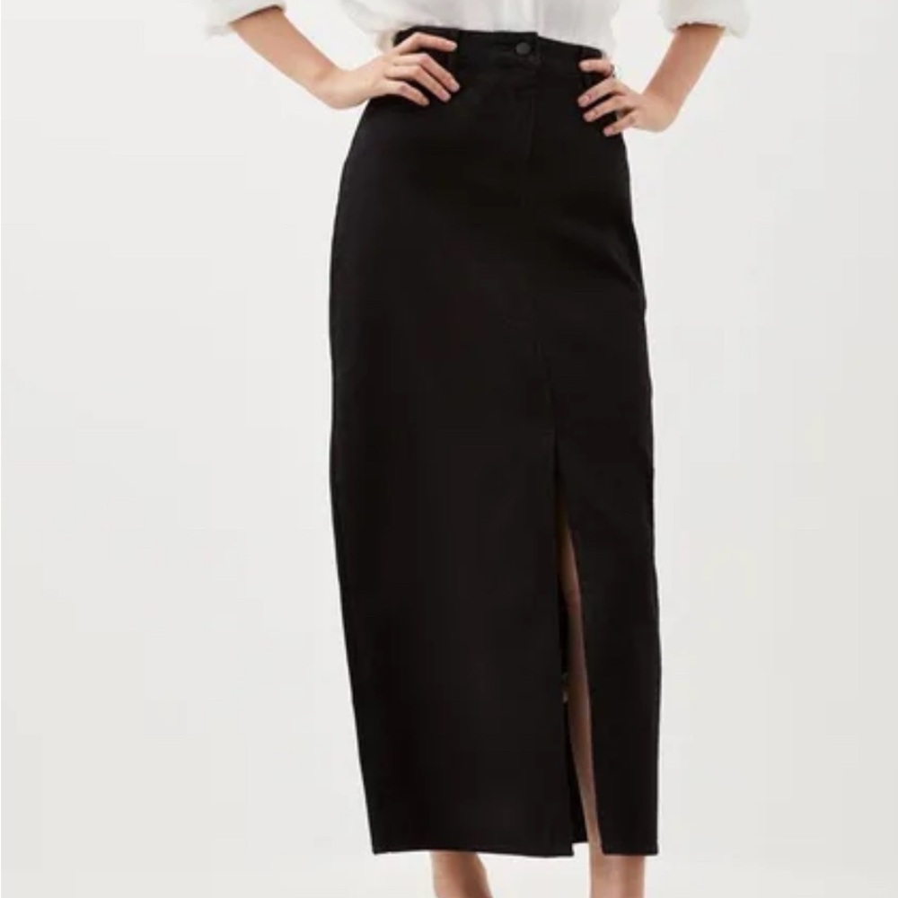 Karen Millen Black Midi Skirt